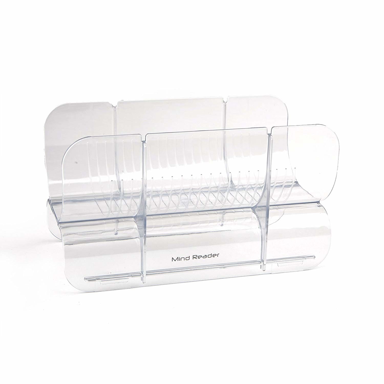 Quality Double Wine Acrylic Bottle Rack Table Top Clear Lucite Display for sale