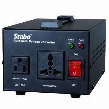Quality US Patented Automatic Voltage Converter, 220 or 110V Input Voltage for sale