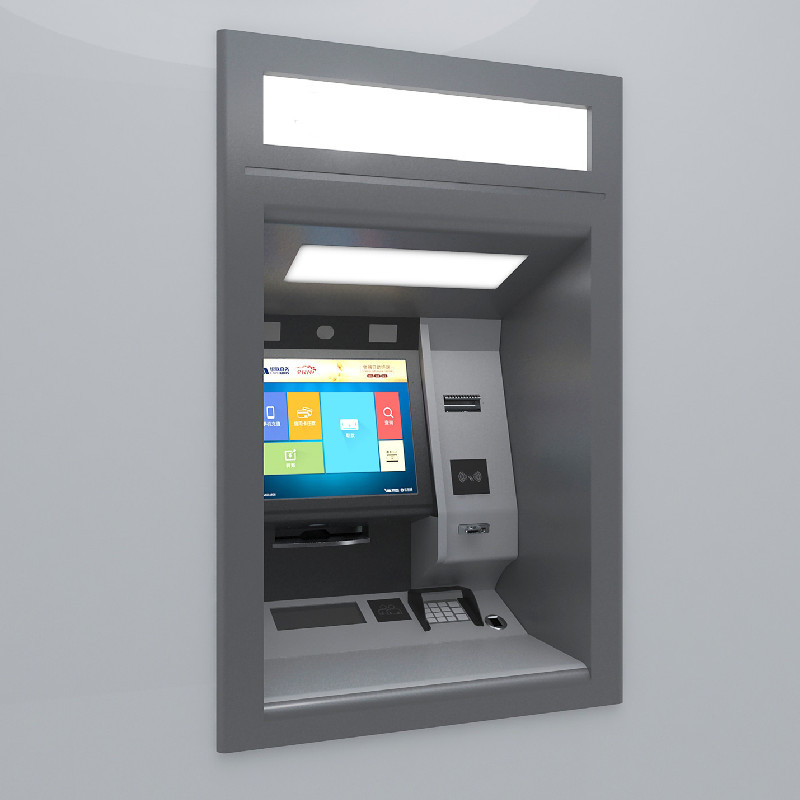 Quality OEM ODM Wall Mounted Kiosk ATM Machines For Bank Vandal Proof for sale