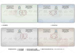 Quality Watermarked Paper Diploma Certificate Printing Security Thread With Multicolor Printed for sale