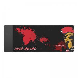 Quality Xxl Gaming Mouse Pad With Wireless Charger Sublimation Custom Printed Logo for sale