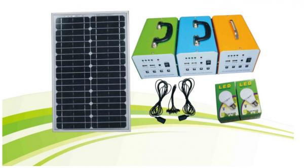 Home lighting use solar kits price, 10w / 20w / 30w solar panel kits high performance for hot sale