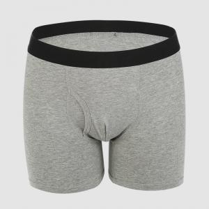 Quality Bamboo Fiber Cotton Spandex Boxer Briefs Shorts Men Rayon XS-2XL Underwear for sale