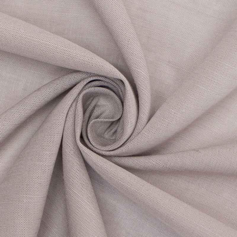 High quality eco  tencel linen woven garment dress shirt  fabric natural environmental fabric wholesale