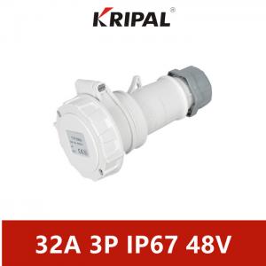 Quality IP67 48V Industrial Waterproof Low Voltage Connector IEC Standard for sale