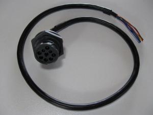 Quality Black Threaded J1939 Cable For Diagnostic Devices , OEM ODM Service for sale