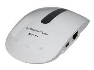 Quality Portable mouse WCDMA / EVDO / TD-SCDMA network 3g wifi router with 1500mAH Battery for sale