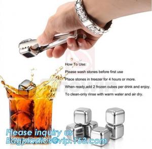 Quality Whisky Ice Stones Drinks Cooler Cubes Ice Cubes Cheapest Laser Logo for sale