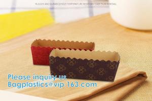 Paper Baking Mini Loaf Pan Kitchen Supply, Chef Supplies, chocolate pastry piping, bakery supplies, Christmas Cupcake
