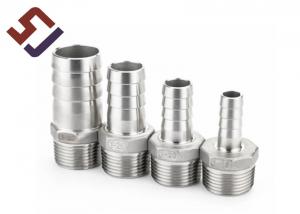 Quality Stainless Steel Pipe Fitting Casting 304 Connector Male Thread Parts for sale