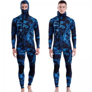 Quality Camouflage Color Scuba Diving Wetsuit Wearable Neoprene Material for sale