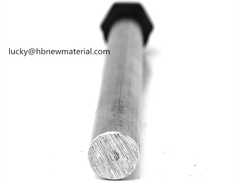 Quality AZ31 Magnesium Water Heater Anode Rod Extruded Metal Parts For Hot Water Heater for sale