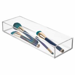 Quality BPA Free Acrylic Drawer Organizer Tray For Kitchen Utensils for sale