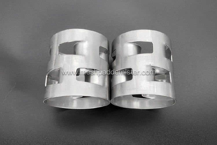 Buy Metal Ceramic Pp 5/8 Inch Stainless Steel Pall Rings Cooling Tower Packing at wholesale prices