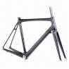 Buy cheap Carbon road bike frame, stiff and durable from wholesalers