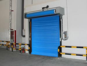 Quality Wind Resistance High Speed Freezer Door 0.5-1.5m/S Opening Close  Excellent Insulation for sale