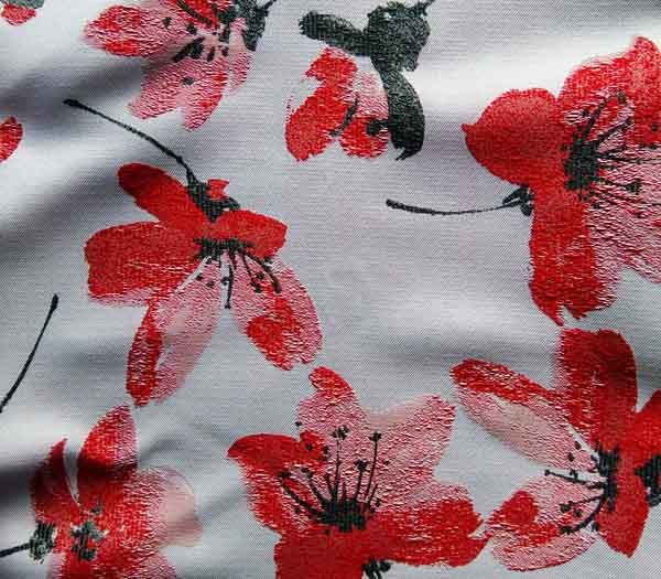 Quality Residential Fabric Jacquard Yarn-dyed Painting H/R 25.0cm 420T/100% P/150gsm for sale