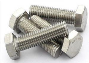 Quality 24inch Length 12.9 Grade M8 45mm Screw , A193 Stainless Steel Hex Head Screws for sale