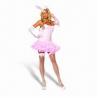 Buy cheap Woman's Halloween Party Costume in Rabbit Design, Made of Polyester or Cotton from wholesalers