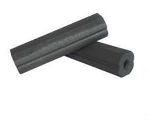 Quality Permanent Ferrite Bar Magnets Long Life , Ferrite Rod Magnet For Welding Pipe for sale