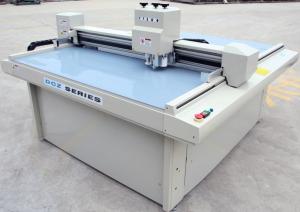 Quality Video registration system carton box sample maker cutting machine for sale