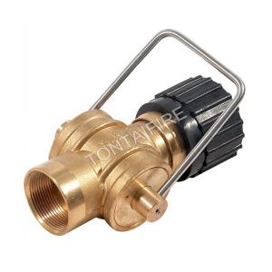 Quality female thread brass material 3 position fog nozzle from factory wholesale for sale