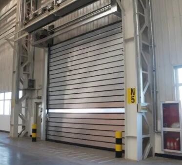 Quality Industrial High Speed Spiral Door Sandwich Panel 70mm For Outdoor Passage for sale
