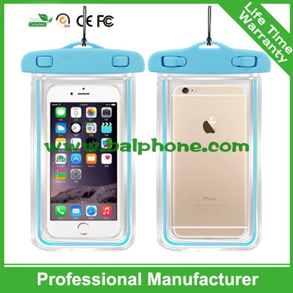 Quality 2015 new arrival pvc phone waterproof case for iphone 6 for sale