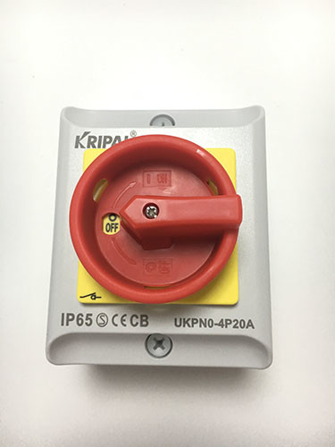 Quality Commercial 10 - 100 Amp Rotary Isolator Switch / Change Over Switch IP65 for sale