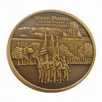 Buy Military Coin for West Point Military, Made of Brass, Bronze, Copper and Zinc-alloy Materials at wholesale prices