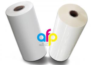 Quality 3 Inch Core Pressure Sensitive Laminating Film , Soft Pet Polyester Film for sale