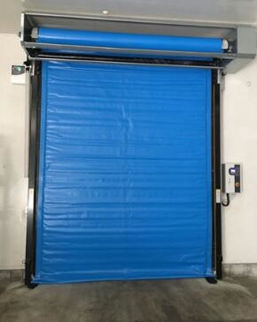 Quality Cold Room High Speed Freezer Door 1176pa Self Repair Heat Resistance Rust Proof for sale