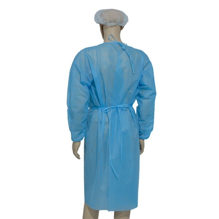 Quality Isolation Disposable Protective Clothing Medical Gown Blue S-XXXXL for sale