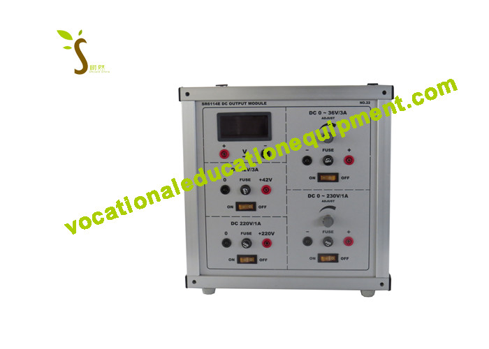 Vocational Training Equipment DC Output Module Electrical Training Equipment