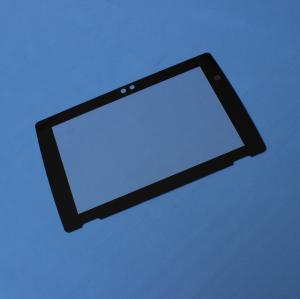 Quality custom 0.55-2.0mm chemically strengthened glass for 7" TFT-LCD Resistive touch panel for sale