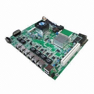 Quality Firewall Motherboard with 6x Intel Chips and 1,000M LAN Card for sale