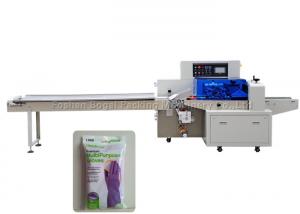 Quality Horizontal Pillow Packing Machine For Daily Use Mask Gloves Wet Tissue for sale