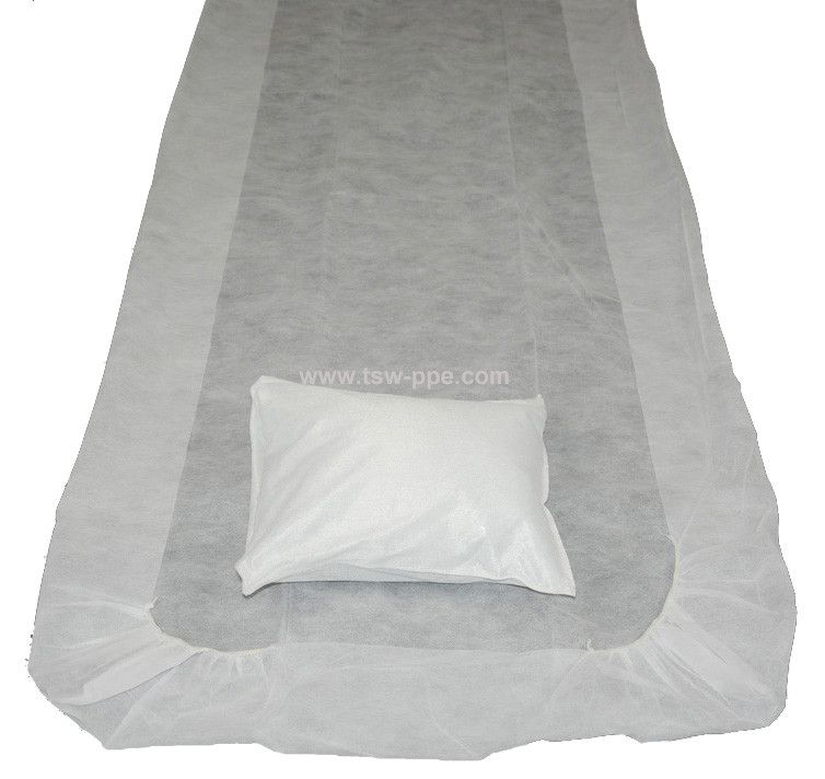 Quality Elasticated Disposable Nonwoven Massage Bed Sheet for sale