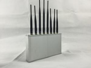 Quality 8 Band Desktop Phone Signal Jammer Compatible With ICNIRP Standards for sale