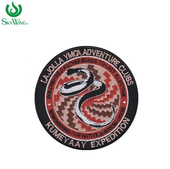 Quality Eye - Catching Custom Woven Patches Colorful Clothes Badges And Patches for sale