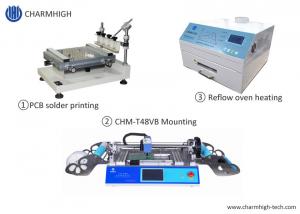Quality Hottest SMT line Stencil Printer 3040 / CHMT48VB SMT Pnp Machine / Reflow Oven 420 for sale