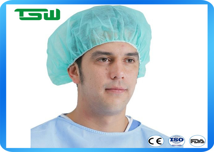 Quality Colorful Disposable Medical 10gsm Non Woven Surgical Cap for sale