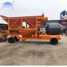 Buy cheap Ready Mixed YHZM25 25cbm Mobile Concrete Batching Plant With Drum Concrete Mixer from wholesalers
