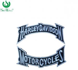 Quality Commercial Custom Motorcycle Vest Patches DIY Skull Motorcycle Patches for sale