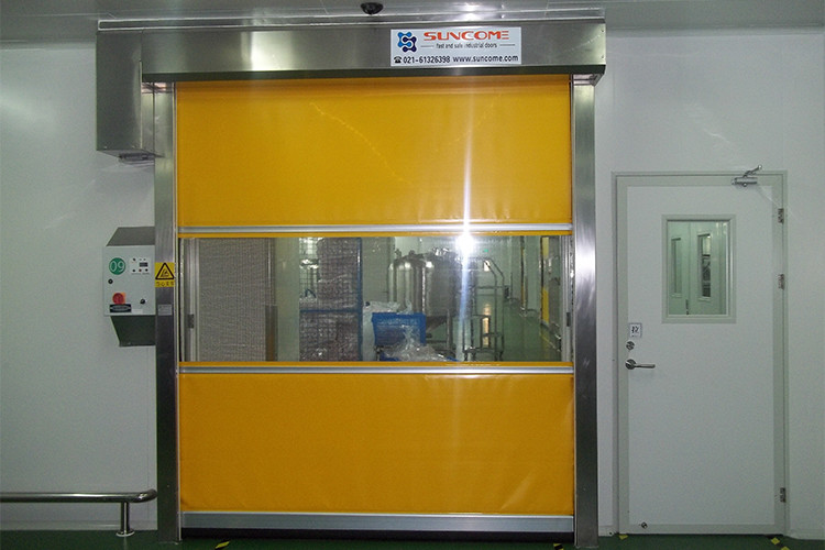 Quality Rapid Automatic Industrial High Speed PVC Curtain Roll Up Door Fast Rolling Door for sale