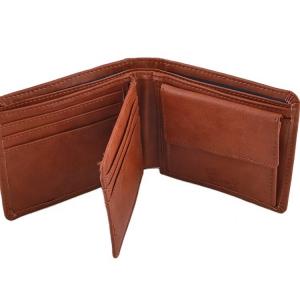 Quality ROHS RFID Credit Card Holder Wallet , 11.5x9.5CM BM Personalized Mens Leather Wallet for sale