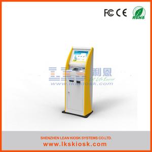 Quality Payment Kiosk With Touch Screen Cash Acceptor for sale