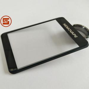 Quality custom OEM AGC 0.7mm 1.1mm chemical strengthened glass window for Rugged PAD terminal for sale