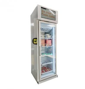 Quality Frozen Dishes Smart Fridge Vending Machine Fresh Fruit Refrigerator Vending With Card Reader for sale