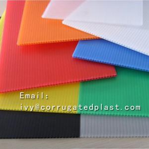 4mm Corrugated plastic sheet 4x8/ Coroplast with low price/Trade Assurance Color Clear Roofing Corrugated Plastic Sheet